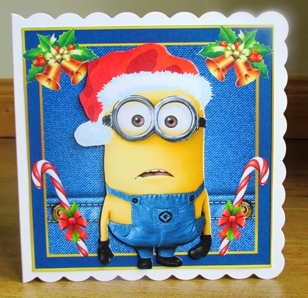 Christmas Minion 3 Mini Kit by Johanna Lambert