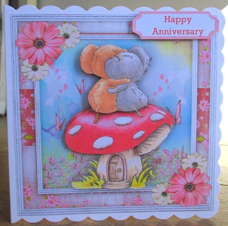8x8 Mini Kit, Together Forever Mice  by Johanna Lambert