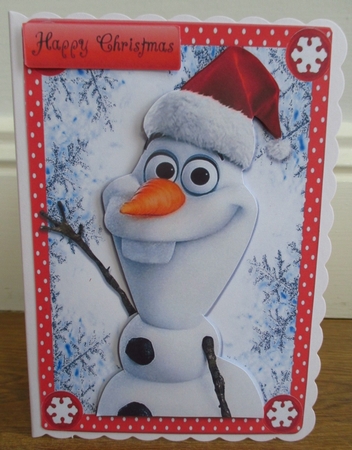 Festive Snowman by Johanna Lambert