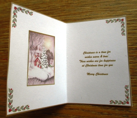 Christmas Mass Vintage Insert to match cup802872_719 Topper by Johanna Lambert