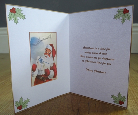 Merry Christmas To All Insert by Johanna Lambert