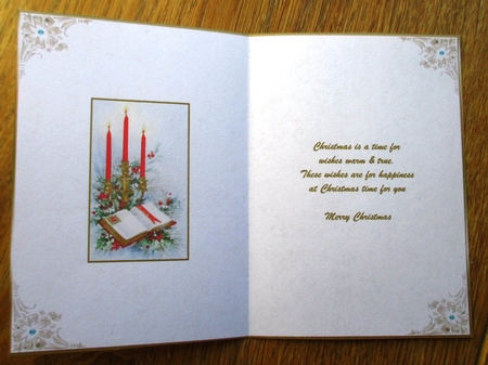 Peaceful Christmas Insert 4 by Johanna Lambert