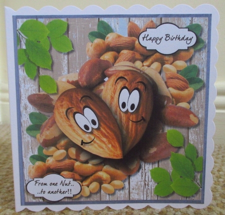 From one nut ....... to another!! by Johanna Lambert