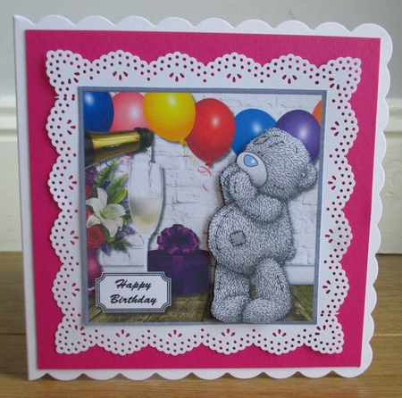 Tatty teddy Birthday celebration by Johanna Lambert