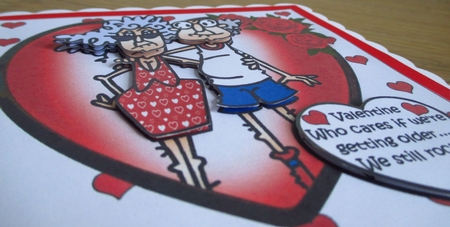 8x8 Stella and Gus still rock valentine mini kit by Johanna Lambert
