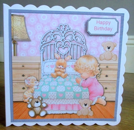 First birthday girl by Johanna Lambert
