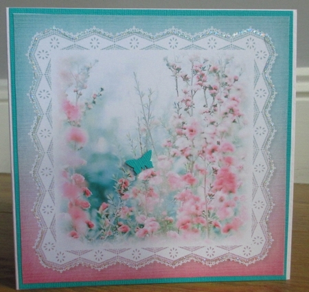 Flowers and Lace 7 by Johanna Lambert