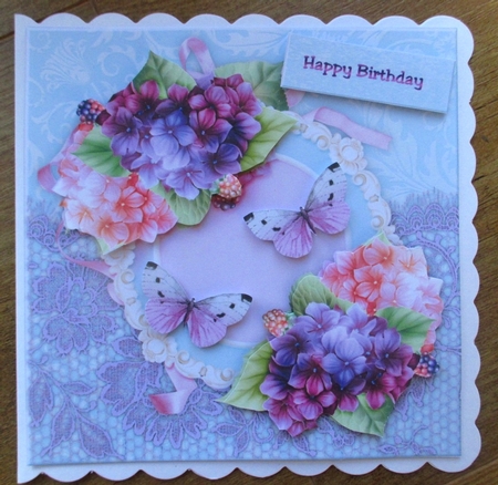 Elegant Birthday Card by Johanna Lambert