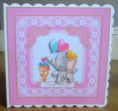Ellies Parade Birthday Topper by Johanna Lambert