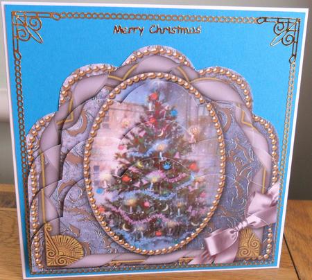 How My Tree Looks Ornate Scalloped Bottom Stacker by Johanna Lambert