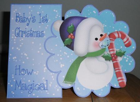 Snowbaby 1st Christmas - Boy by Johanna Lambert