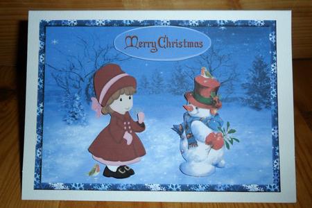 Mistletoe Kisses with Decoupage by Johanna Lambert