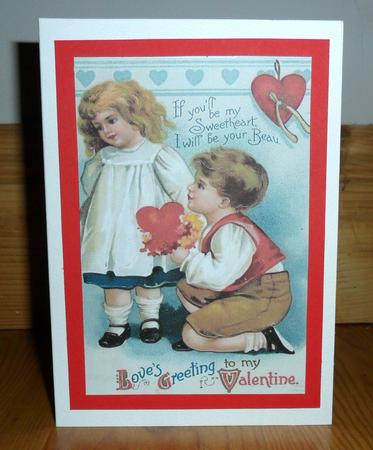 Be My Sweetheart, A4 Topper by Johanna Lambert