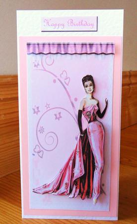 Elegant Vintage Lady by Johanna Lambert