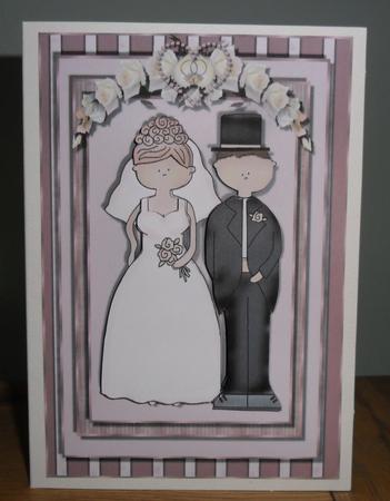 Wedded Bliss Couple by Johanna Lambert