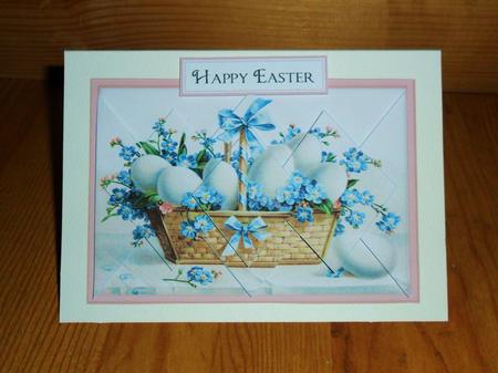 Easter Blossoms - Diamond Stacker Card by Johanna Lambert