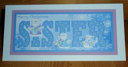 Merry Christmas Sister Dl. by Johanna Lambert