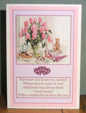 The Heart of a Home Card Front by Johanna Lambert
