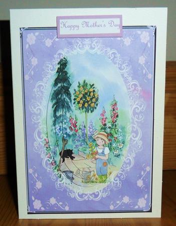 Helping in the Garden Step by Step Decoupage by Johanna Lambert