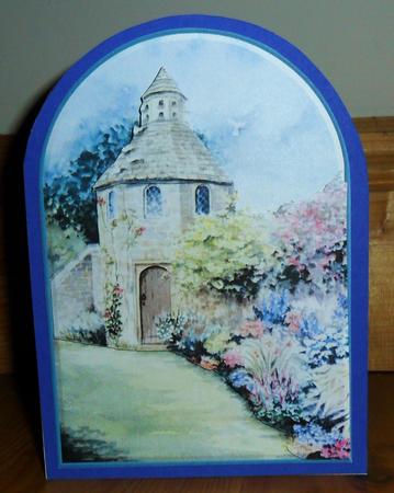 The Dovecote Rounded Quick Card by Johanna Lambert