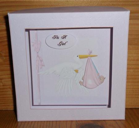 Baby Girl Window Box Kit by Johanna Lambert