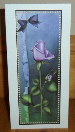 Lavender Rose and Pearls Dl by Johanna Lambert