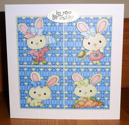 Birthday Bunnies by Johanna Lambert