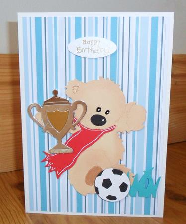 Teal Green Background Sheet, Card Front and Insert by Johanna Lambert