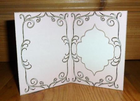 Swirls Insert for Various Occasions Cards (3) by Johanna Lambert