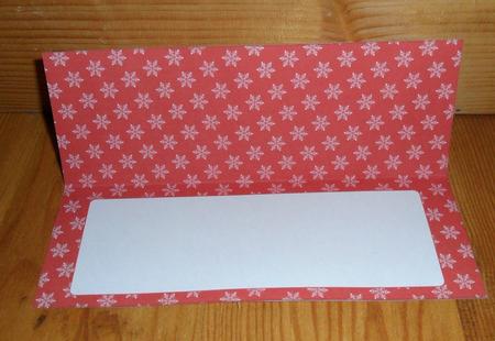 Christmas Snowflakes Insert for Large Dl by Johanna Lambert