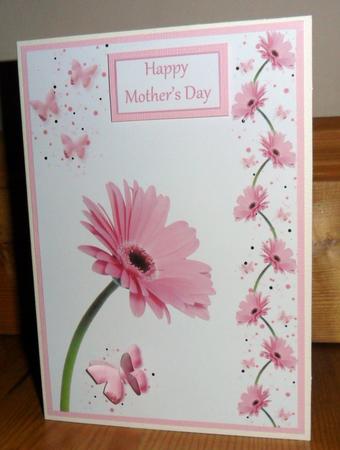 Pink Gerbera & Butterfly Wishes Step by Step by Johanna Lambert