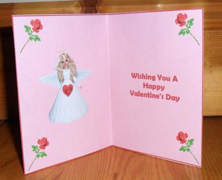 Red Roses Insert by Johanna Lambert