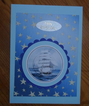 Elegant Christmas Greetings Matching Backing Paper by Johanna Lambert