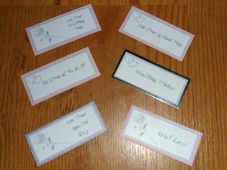 Wedding Captions in Silver by Johanna Lambert