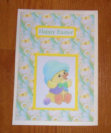 Easter Chick Backing by Johanna Lambert