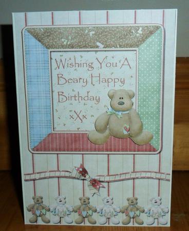 Wishing You a Beary Happy Birthday by Johanna Lambert