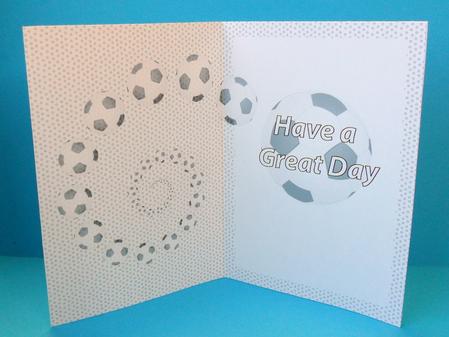Football Fan Great Day Insert Patterned by Johanna Lambert