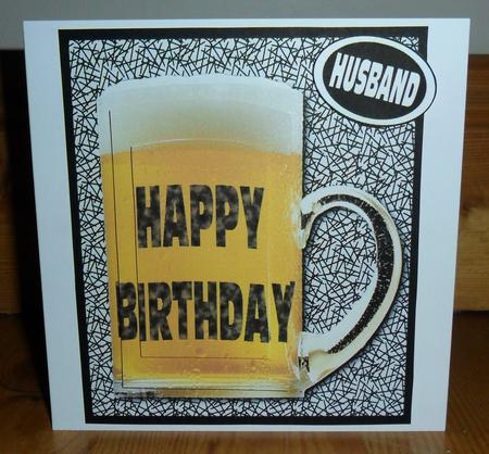 Happy Birthday and Big Beer Pyramid by Johanna Lambert
