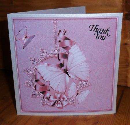 Butterfly in the Pink by Johanna Lambert