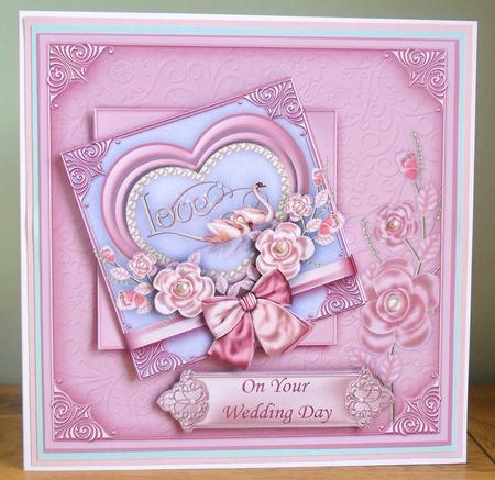 Love in My Heart Topper and Decoupage by Johanna Lambert