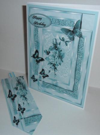 Mint Pocket Bookmark Card by Johanna Lambert