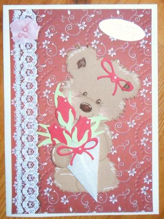Floral Swirls N Lace Card Fronts 10 by Johanna Lambert