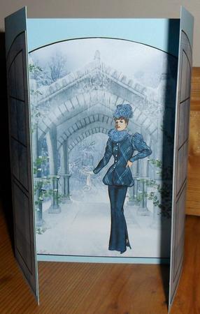 Winter Gatefold Card by Johanna Lambert