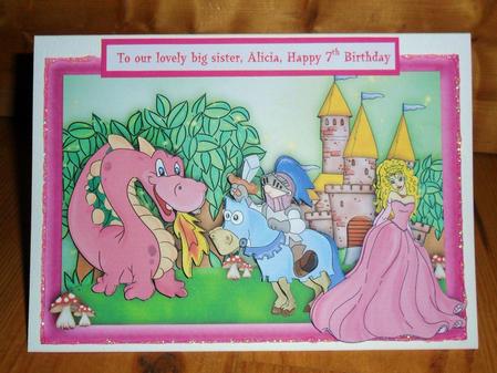 Once Upon a Time Topper & Decoupage by Johanna Lambert