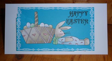 Relaxing Easter Bunny by Johanna Lambert
