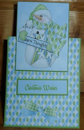 Christmas Thoughts Over the Edge by Johanna Lambert