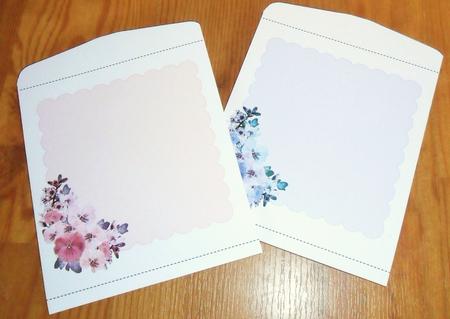 Spring Flowers 8 x 8 Envelope Kit by Johanna Lambert