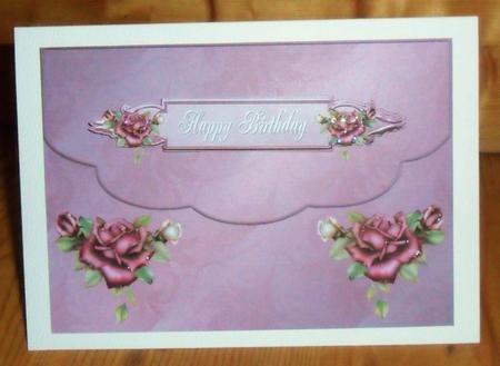 Roses Envelope Card by Johanna Lambert