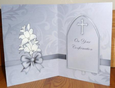 On Your Confirmation Metallic Matching Insert 5 x 7 Portrait by Johanna Lambert
