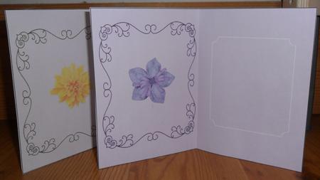A6 Floral Inserts 2 by Johanna Lambert